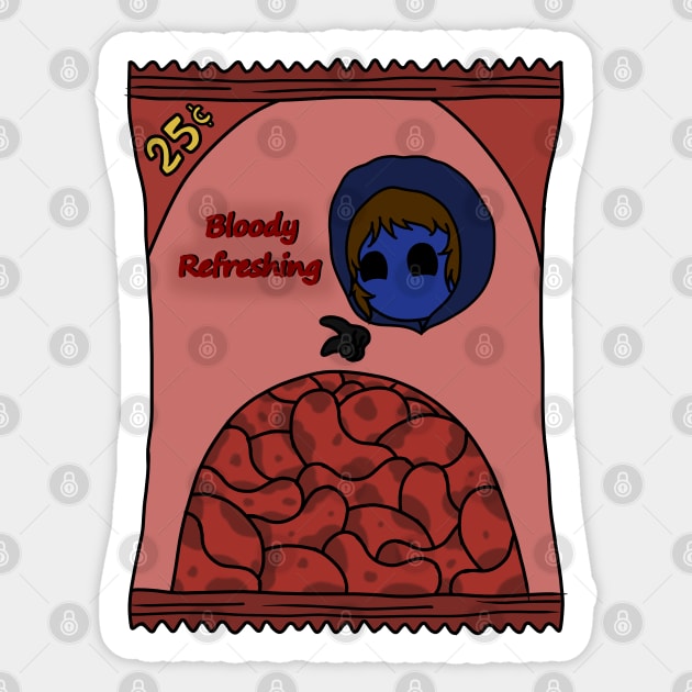 creepypasta eyeless jack candy Sticker by LillyTheChibi